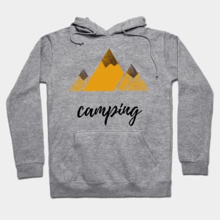 Camping lovers retro mountains adventures outdoors Hoodie